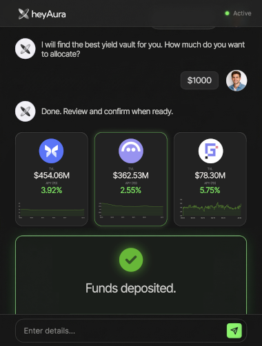 heyAura automation interface